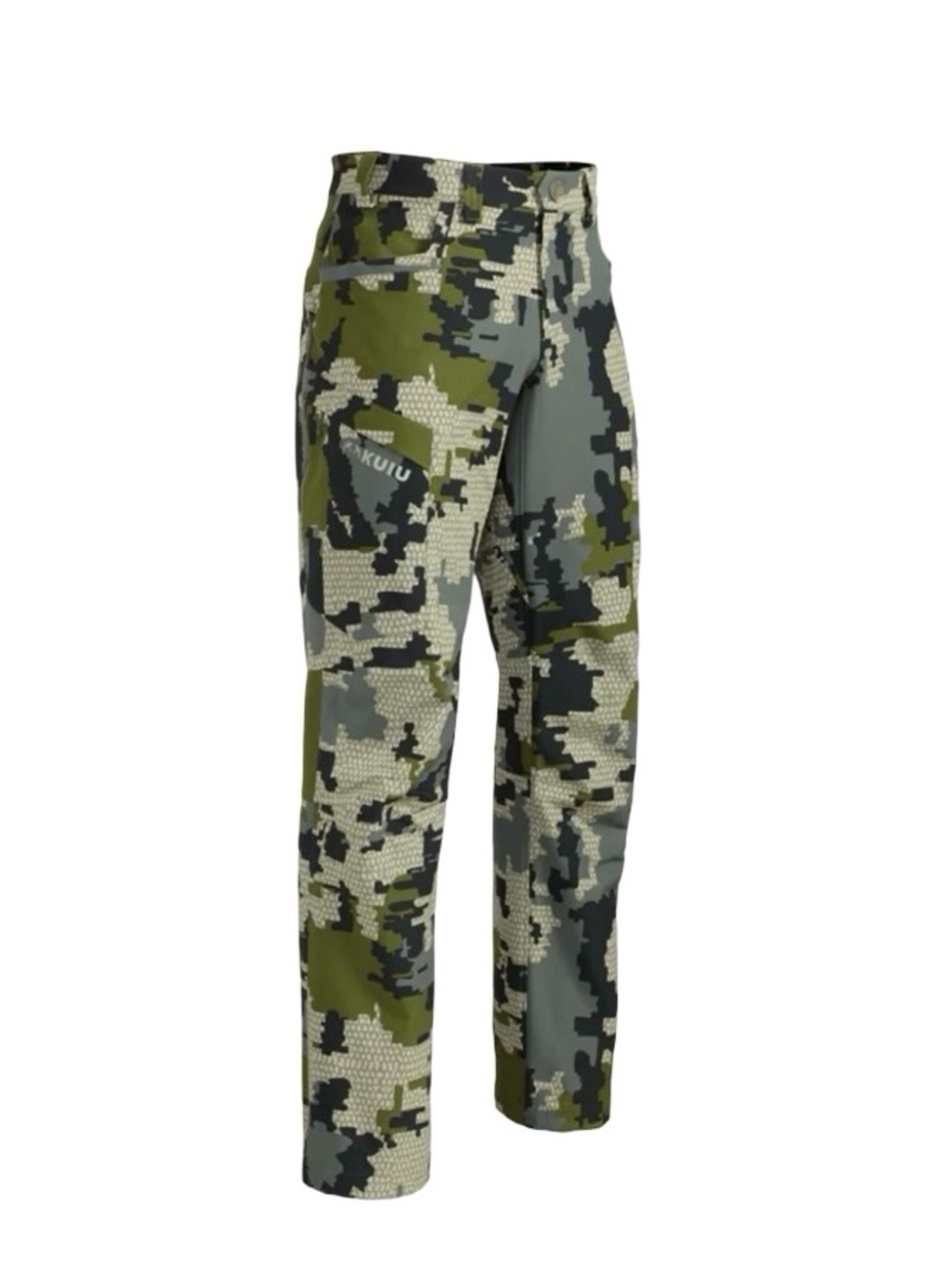 KUIU Attack Hunting Pants Size 38 SHORT Verde Digital Camo
